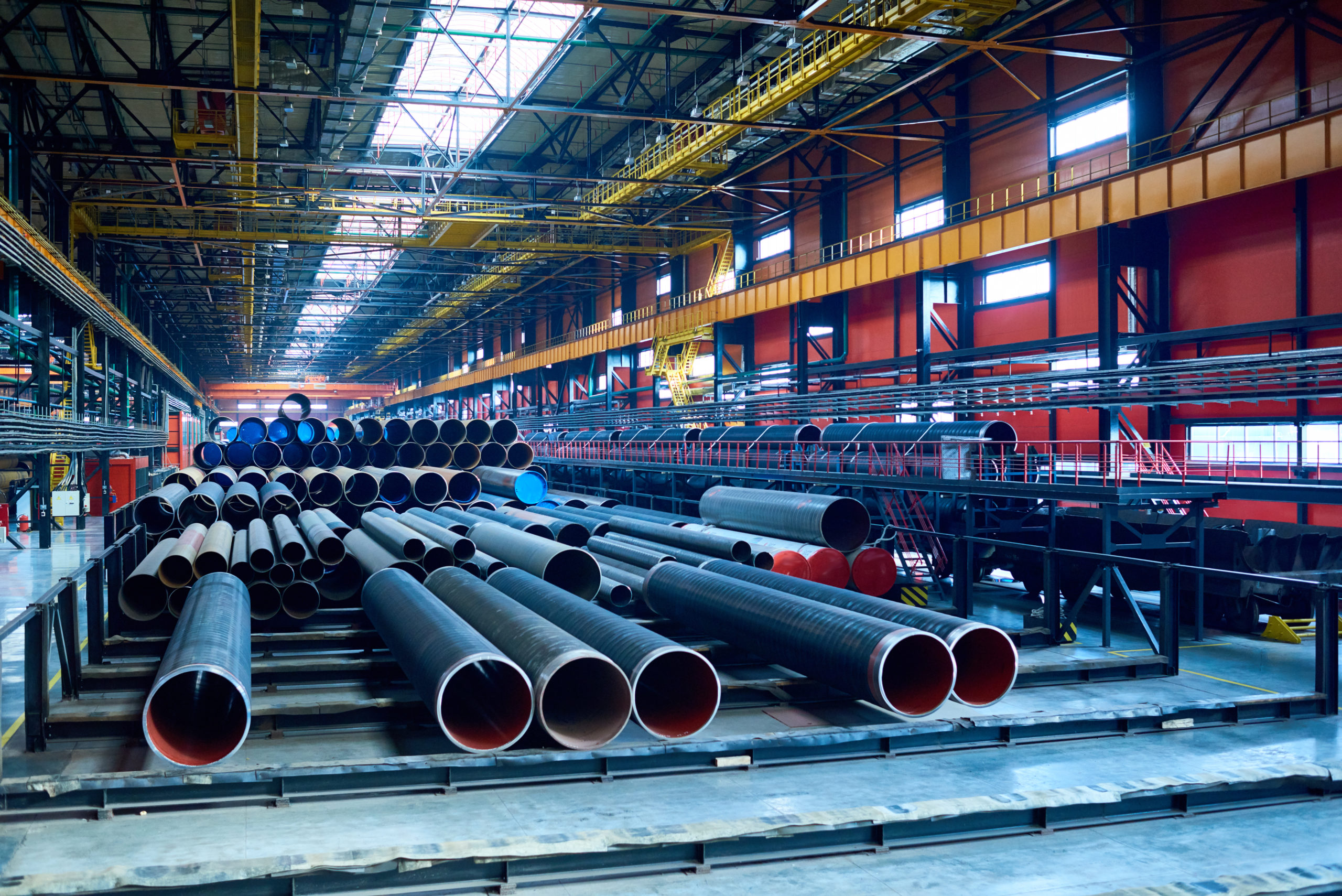 Site industriel de production de gaz